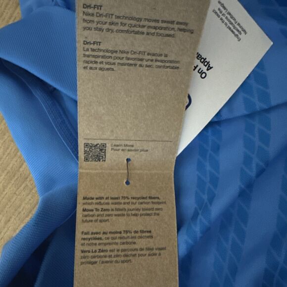 Nike LA Chargers Mens Small Blue NFL On Field Dri-Fit Polo Golf Shirt New - Picture 11 of 12